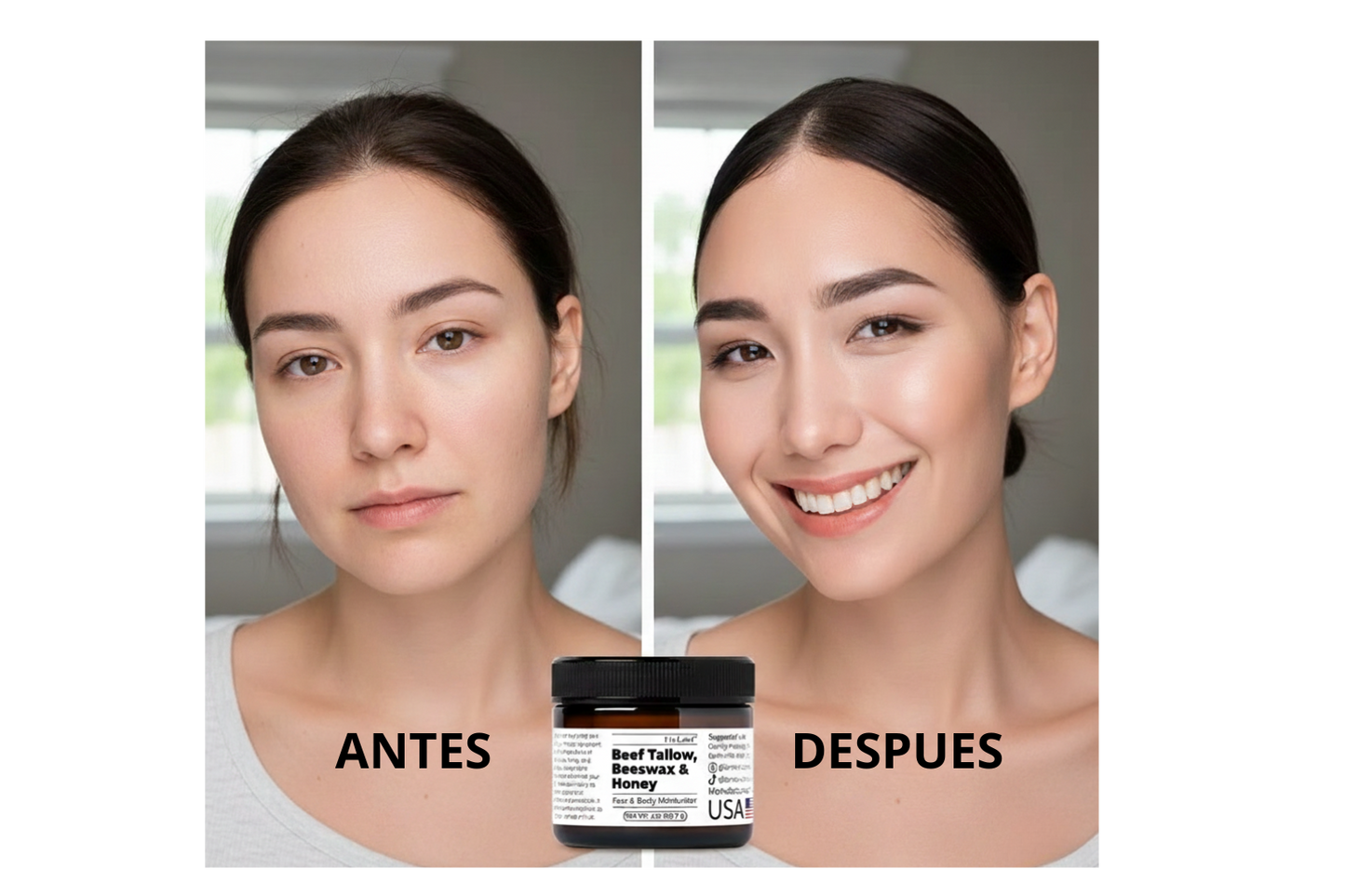 TRATAMIENTO Bálsamo ELIXIR de sebo de res y SKIN CREAM vitamina E mas olivo. se venden por separado