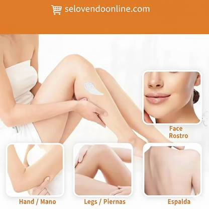 Exfoliante facial y corporal iluminador de naranja natural – Gel iluminador de 50 g